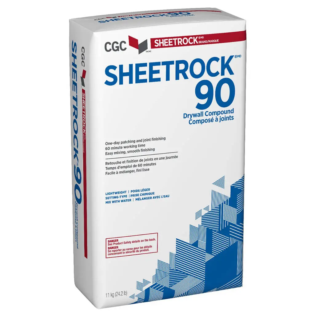 Cgc Sheetrock 90 Setting Type Drywall Compound, 11 Kg Bag 1