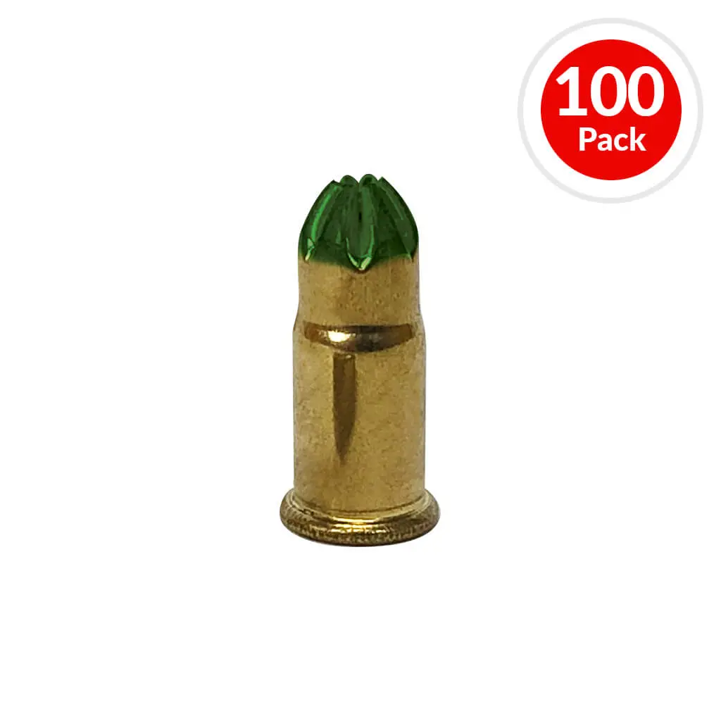 Dewalt 50504-Pwr Green 0.22-Caliber Short Single Low Velocity Power Load Shots (100-Pack) 1