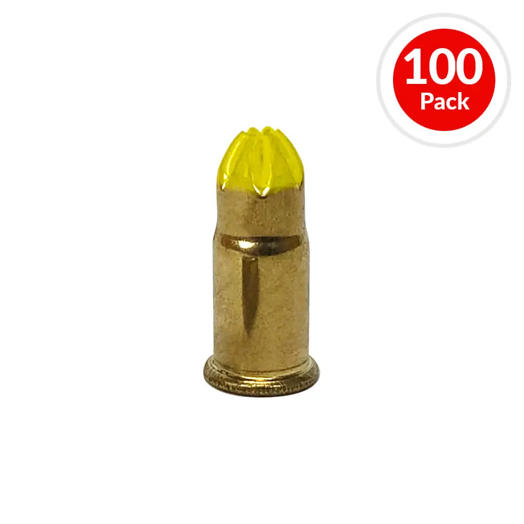 Dewalt 50506-Pwr Yellow 0.22-Caliber Short Single Low Velocity Power Load Shots (100-Pack) 1