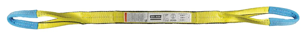 Ben-Mor Ee2-902Y06t3 2 In. X 6 Ft. 2-Ply Type 3 Synthetic Web Sling 1