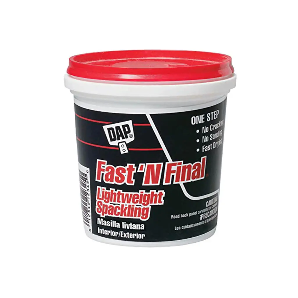 Dap Fast N Final Spackling Interior Exterior 946Ml 1