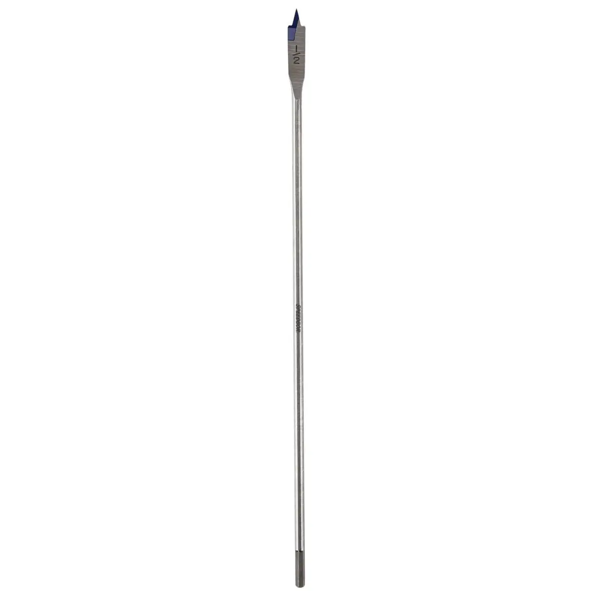 Irwin 88708 Speedbor 1/2 In. X 16 In. Extra-Long Blue Groove Point Spade Bit 1