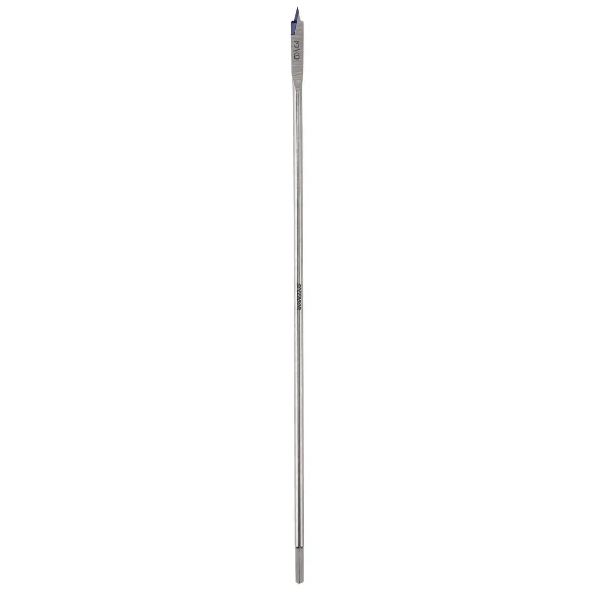 Irwin 88706 Speedbor 3/8 In. X 16 In. Extra-Long Blue Groove Point Spade Bit 1