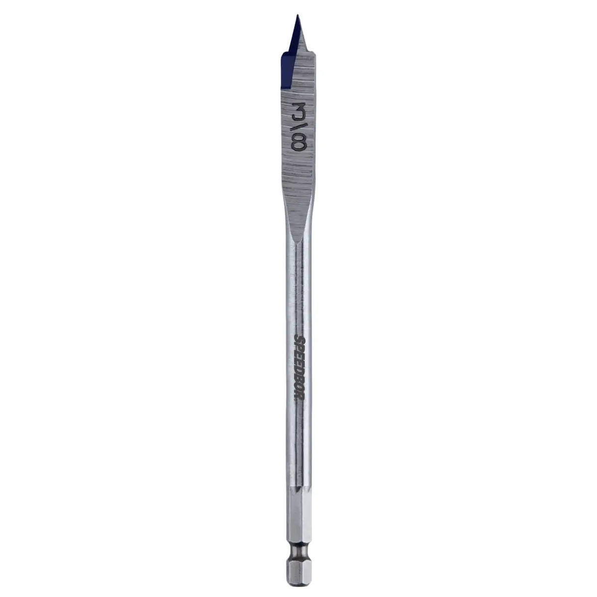Irwin 88806 Speedbor 3/8 In. X 6 In. Standard Length Blue Groove Point Spade Bit 1