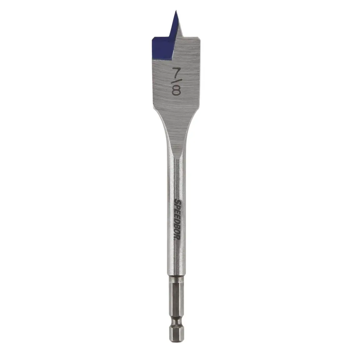 Irwin 88814 Speedbor 7/8 In. X 6 In. Standard Length Blue Groove Point Spade Bit 1