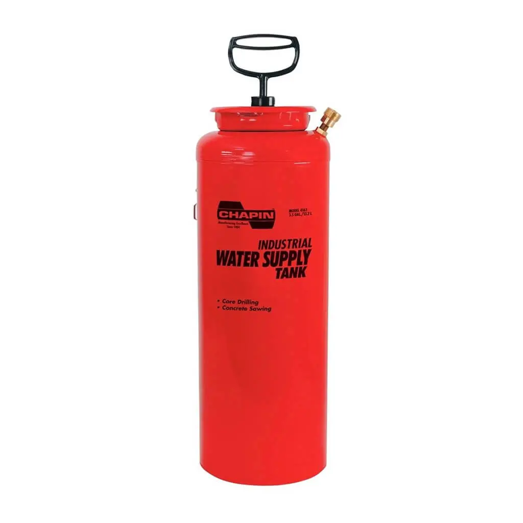 Chapin 4163 3.5-Gallon Red Tri-Poxy Water Supply Metal Tank Sprayer (Tank-Only) 1