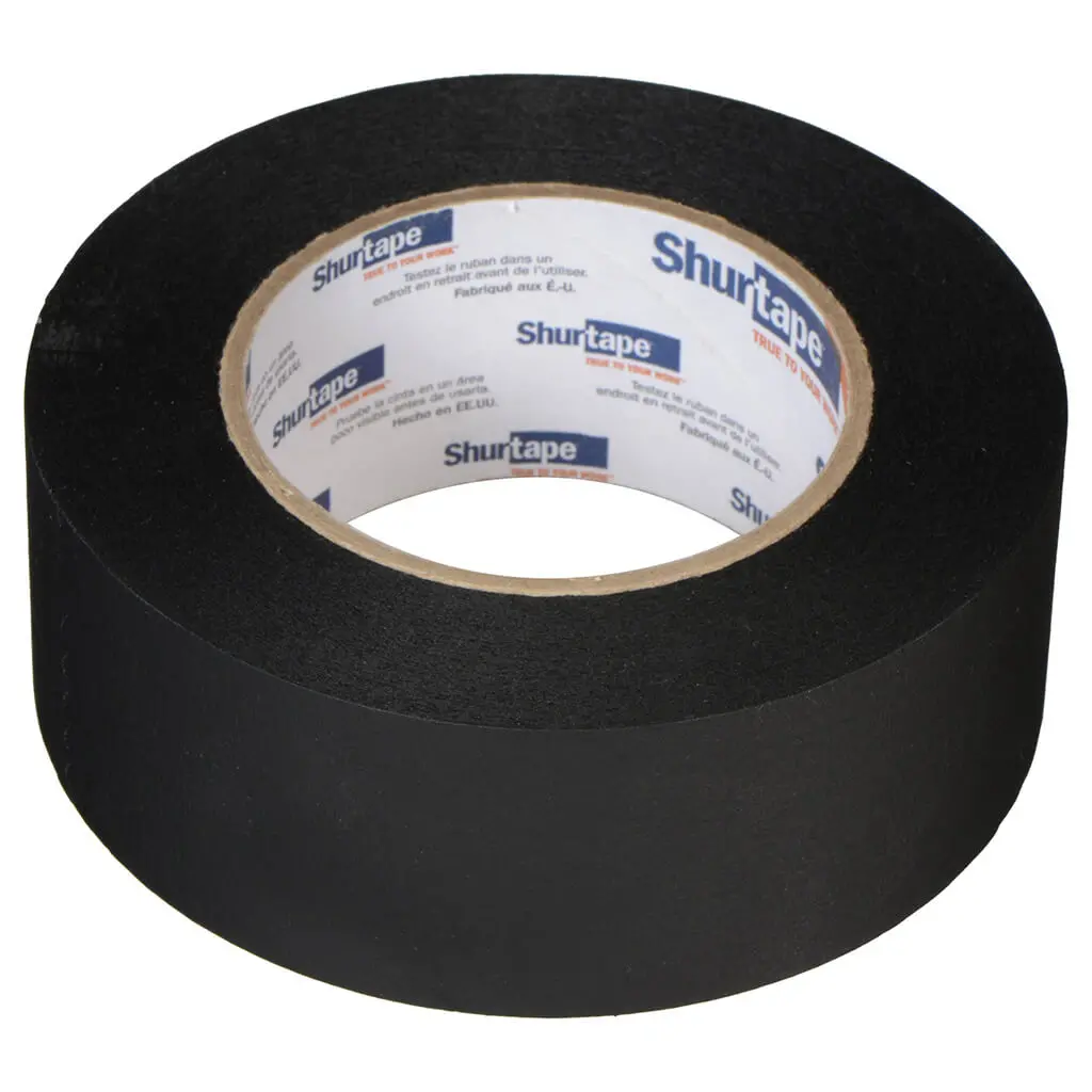 Shurtape 2 In. X 60 Yds. Black General Purpose Cloth Duct Tape 1