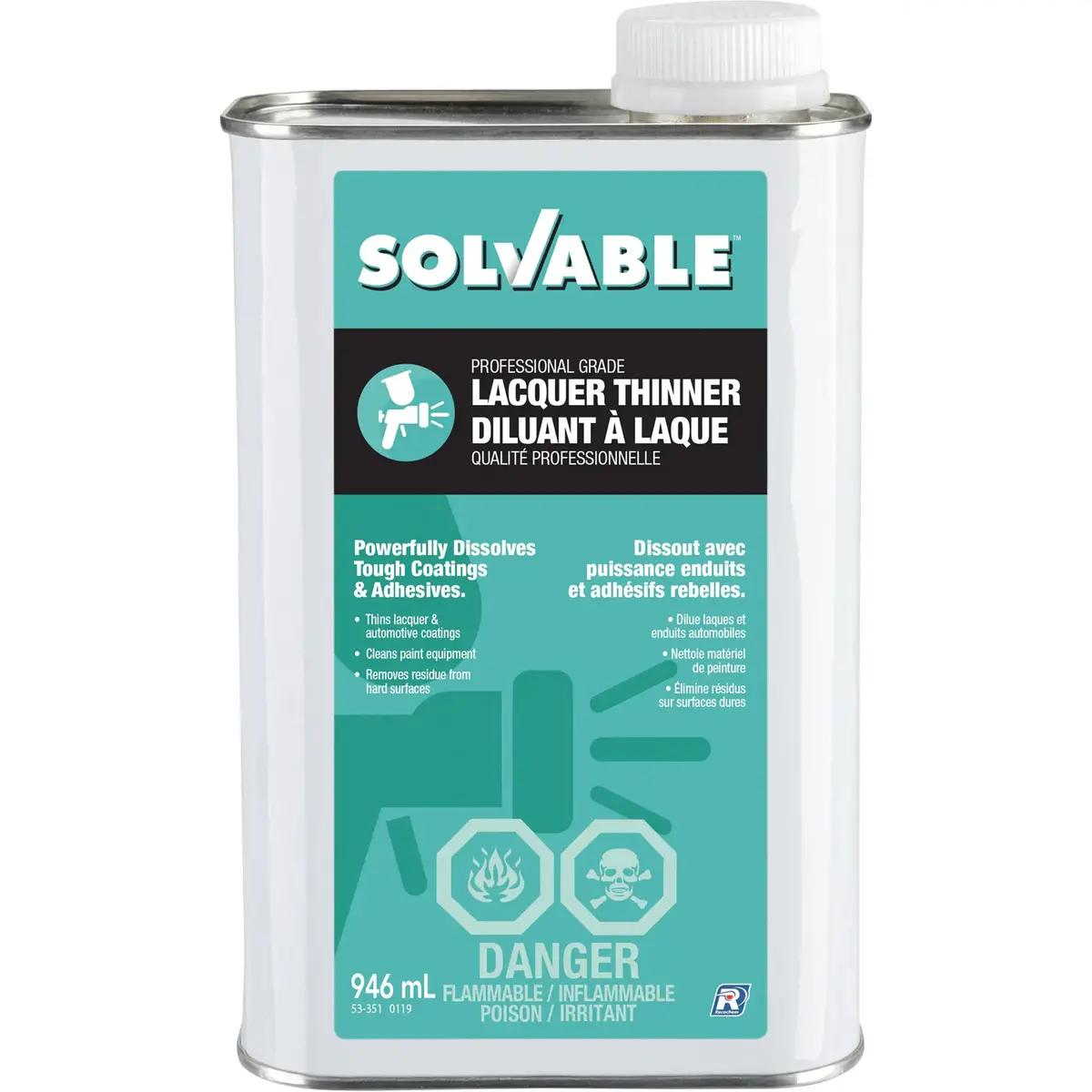 Solvable Lacquer Thinner 946Ml 1