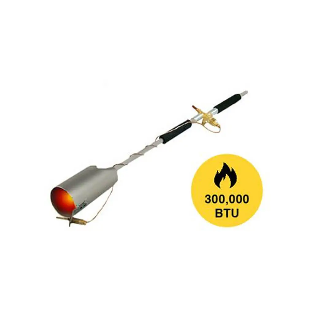 Lb White 300,000 Btu Propane Steel Torch With Safety Valve 1