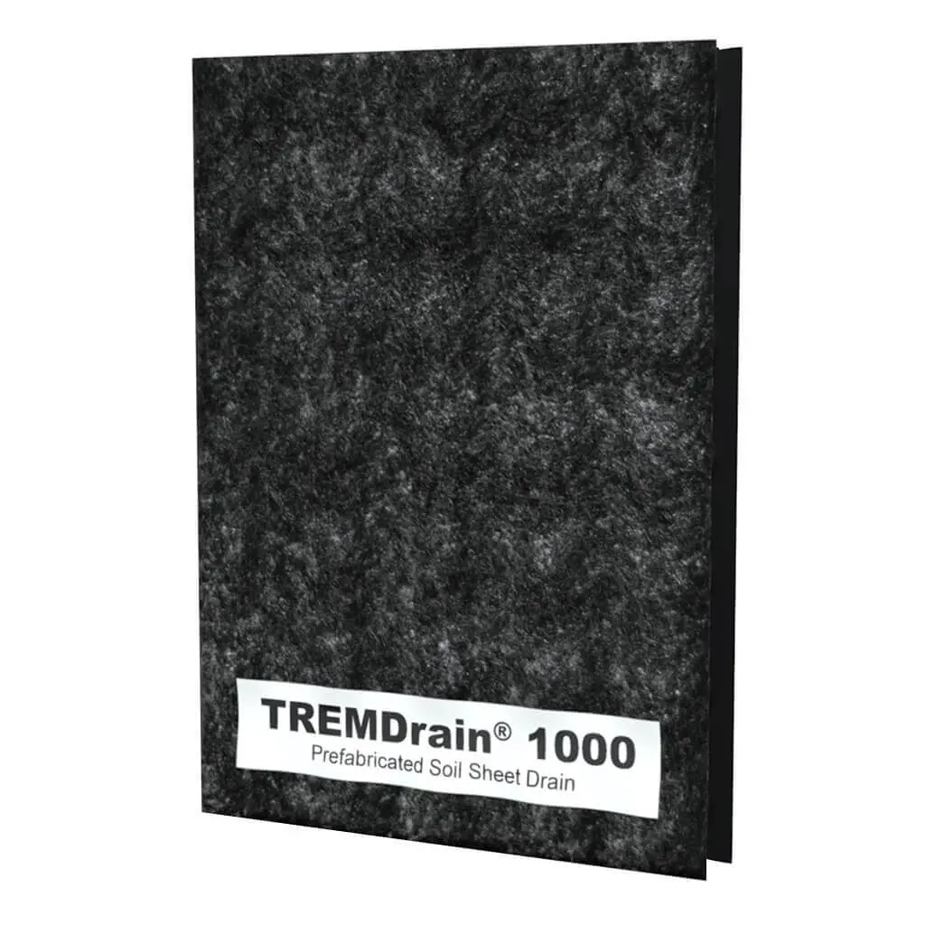 Tremco 4 Ft. X 50 Ft. Tremdrain 1000 Multi-Composite Drainage And Protection Board 1