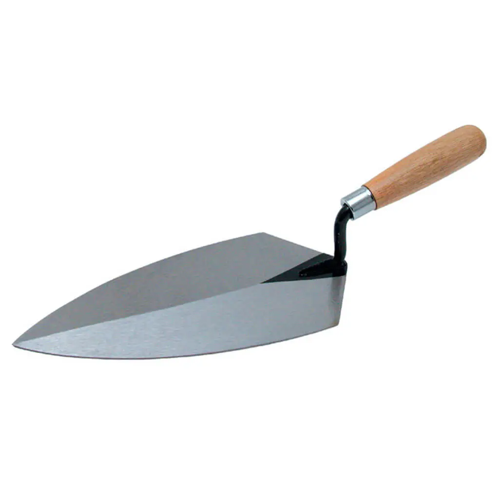 Marshalltown 16196 10 In. X 5 In. Philadelphia Style Nupride Brick Trowel 1