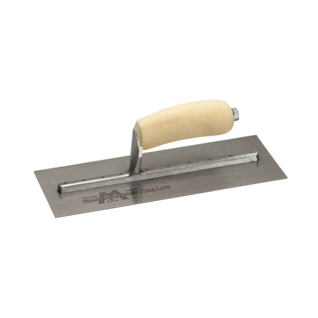 Marshalltown Mxs62 12 In X 4 In High Carbon Steel Finishing Trowel 1