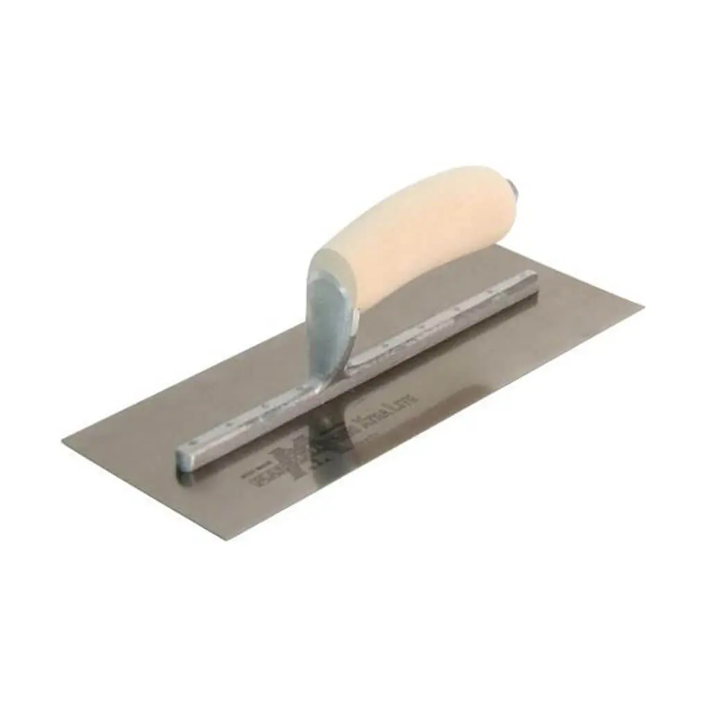Marshalltown 12124 11 In. X 4-1/2 In. Curved Finishing Trowel 1
