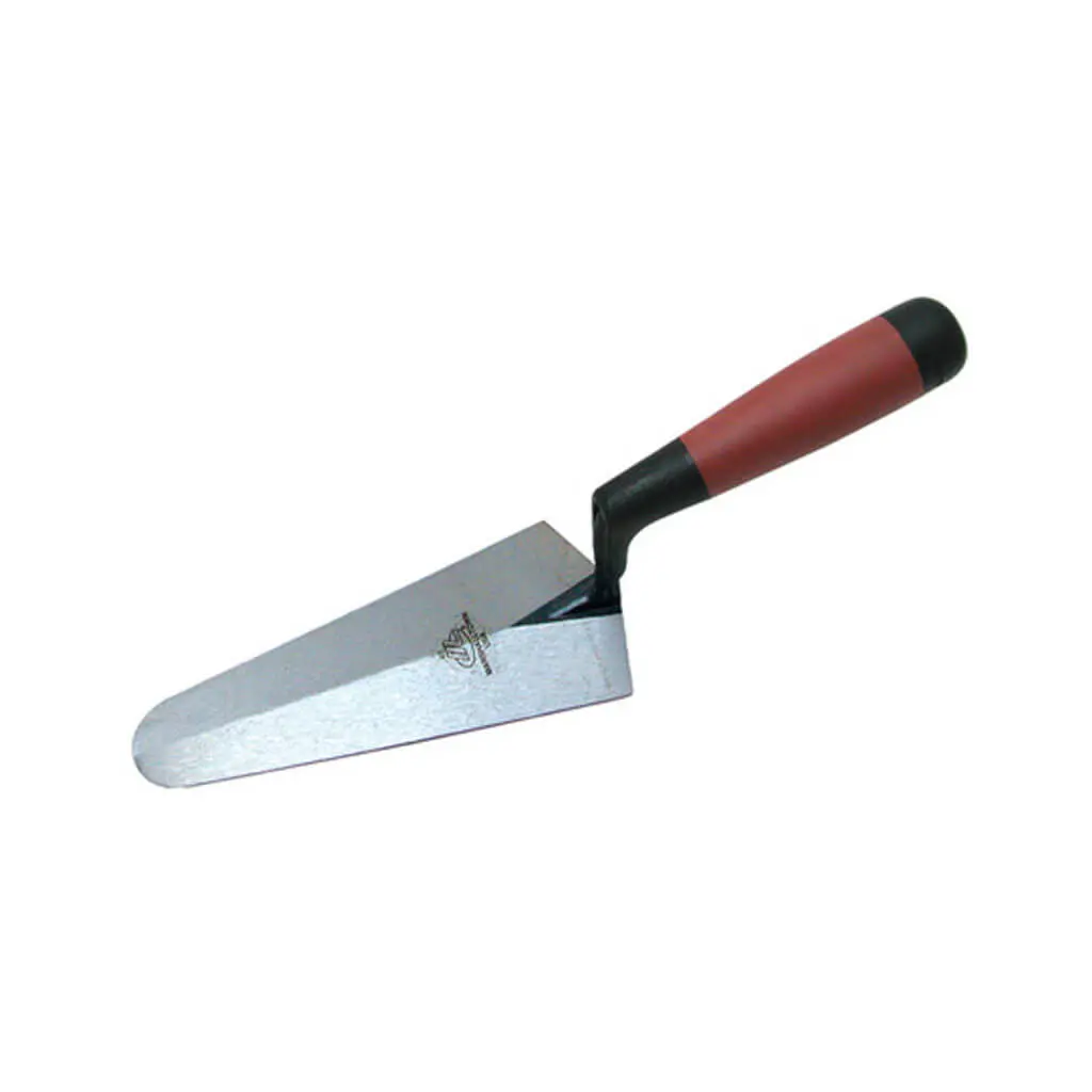 Marshalltown 10749 7 In. X 3-3/8 In. Carbon Steel V-Shaped Gauging Trowel 1