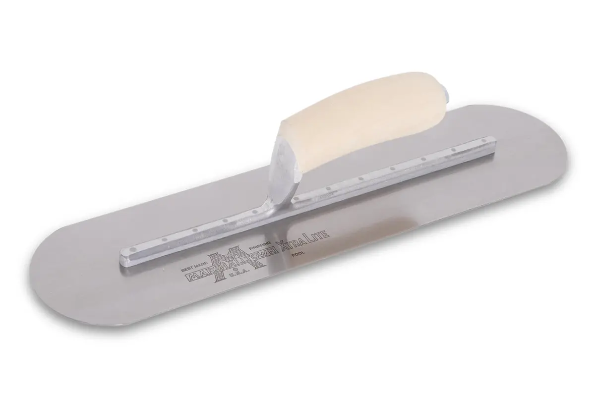 Marshalltown Sp205 20 In X 5 In High Carbon Steel Pool Trowel 1
