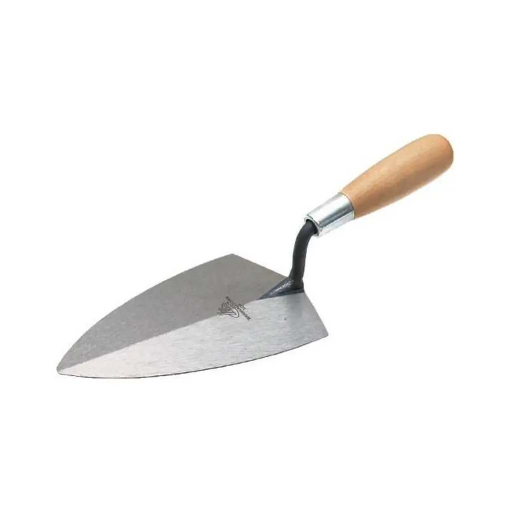 Marshalltown 10757 7 In. X 4-3/8 In. High Carbon Steel Tile Setter Trowel 1