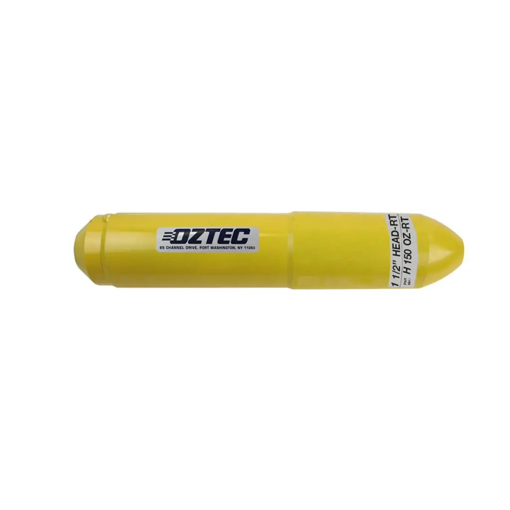 Oztec H150oz 1-1/2 In. X 14 In. Concrete Vibrator Steel Head 1