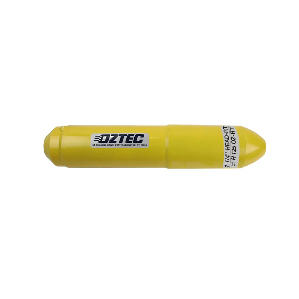 Oztec H125oz 1-1/4 In. X 13 In. Concrete Vibrator Steel Head 1