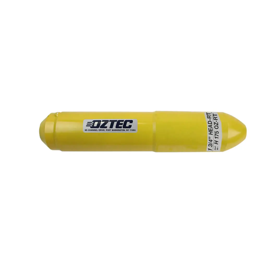 Oztec H175oz 1-3/4 In. X 14 In. Concrete Vibrator Steel Head 1