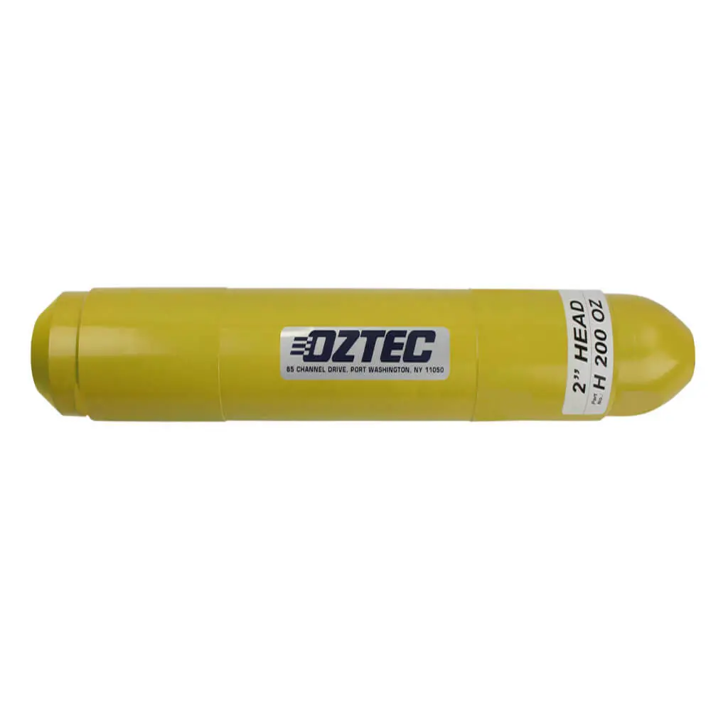 Oztec H200oz 2 In. X 14 In. Concrete Vibrator Steel Head 1