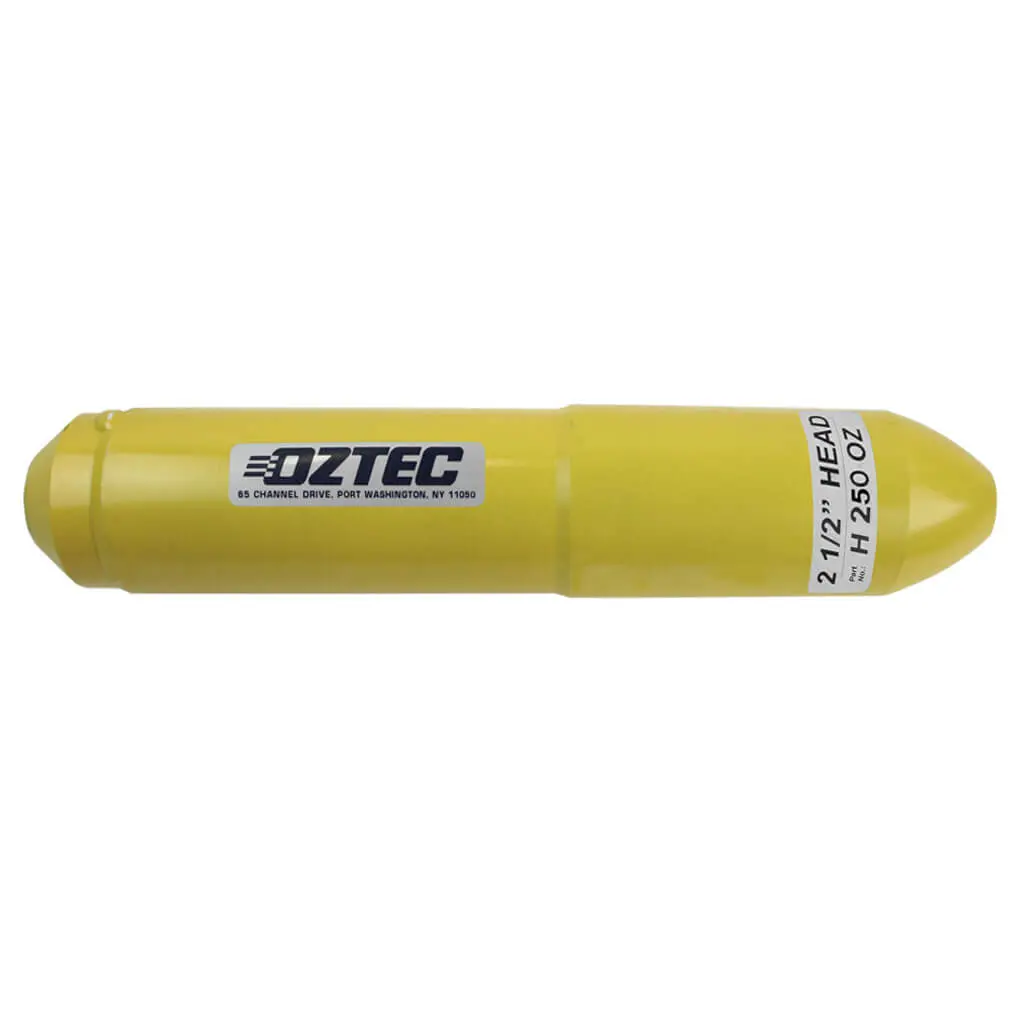 Oztec H250oz 2-1/2 In. X 13 In. Concrete Vibrator Steel Head 1