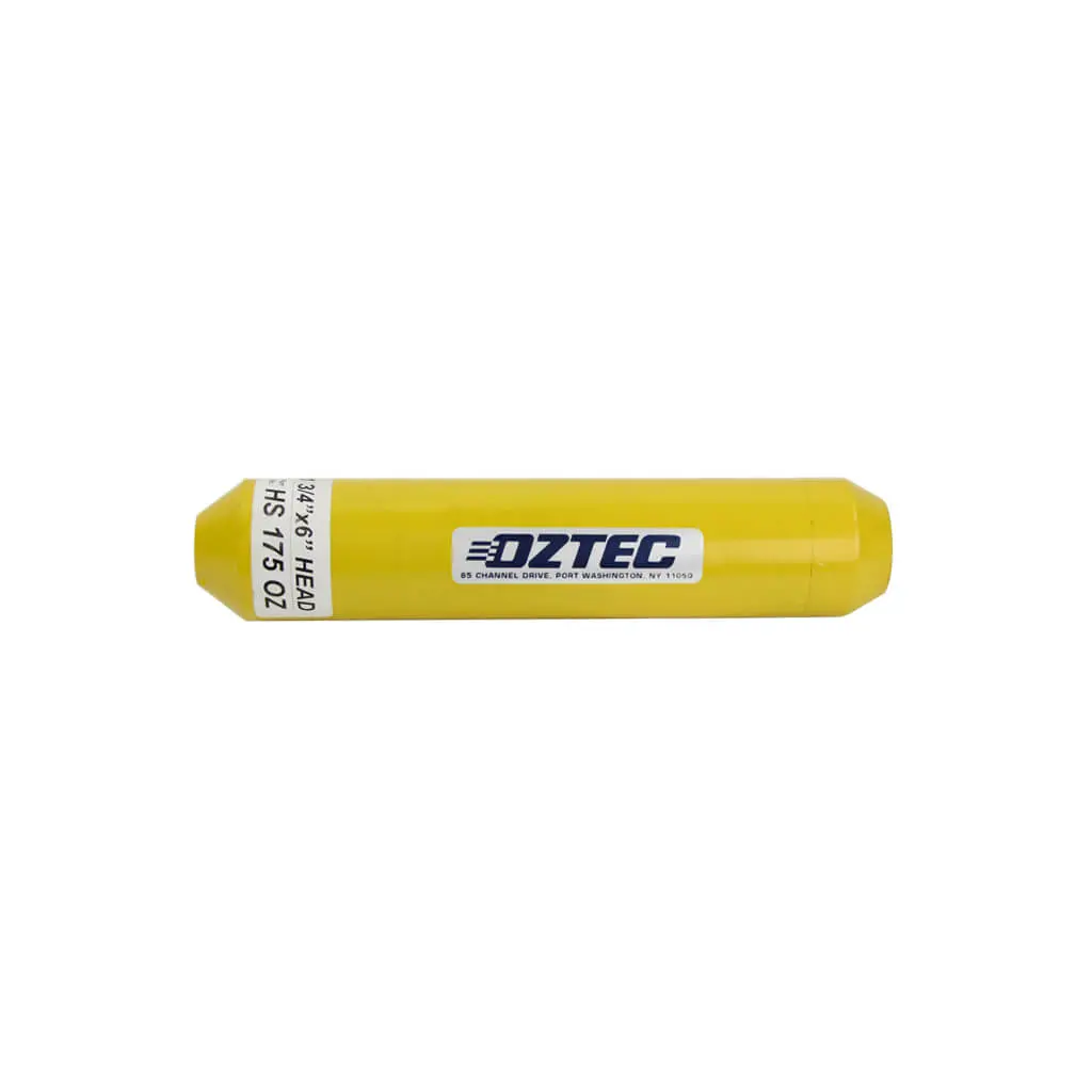 Oztec Hs175oz 1-3/4 In. X 6 In. Concrete Vibrator Steel Short Head 1