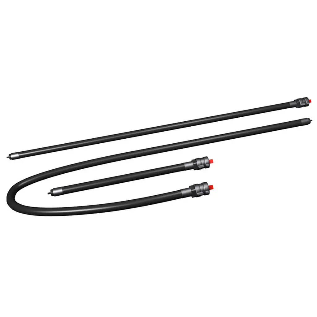 Oztec Fs05oz 5 Ft. Flexible Concrete Vibrator Shaft With Quick Disconnect Coupler 1