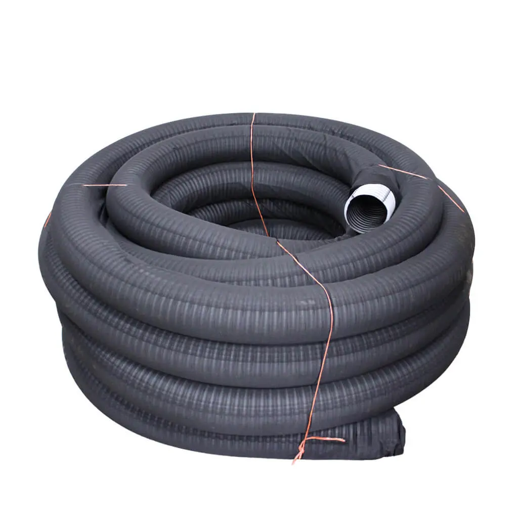 Armtec 4 In. X 250 Ft. Weeping Tile Corrugated Filtered Pipe 1
