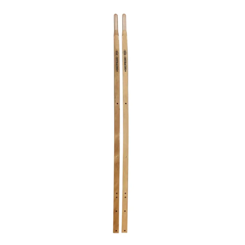 Erie E-183002M #3 64 In. Hardwood Wheelbarrow Handles (Pair) 1