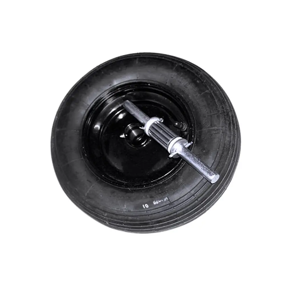 Erie E-9000261 #5 Black Pneumatic Wheelbarrow Wheel And Tire Kit For Erie 1035 Wheelbarrow 1