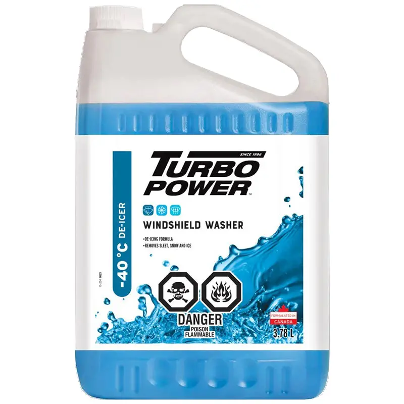 Turbo Power 3.78L -40°C De-Icing Windshield Washer Fluid 1
