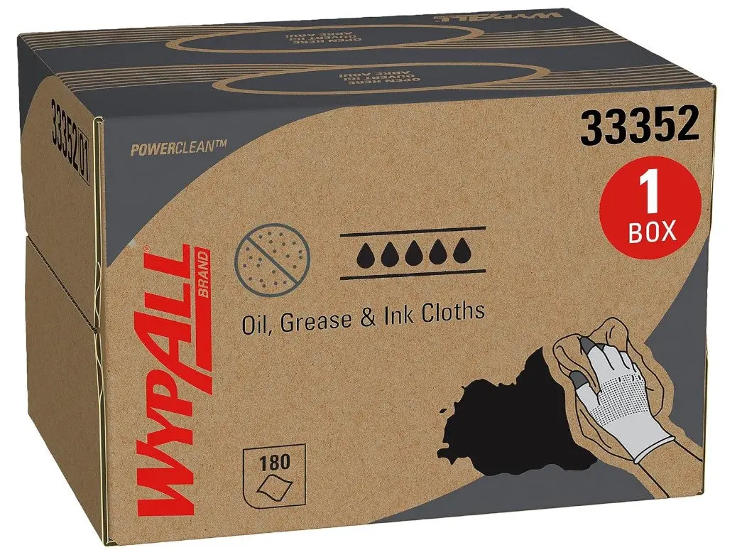 Kimtech Prep Kimtex Disposable Brag Box Blue Wiper (180-Sheet) 1