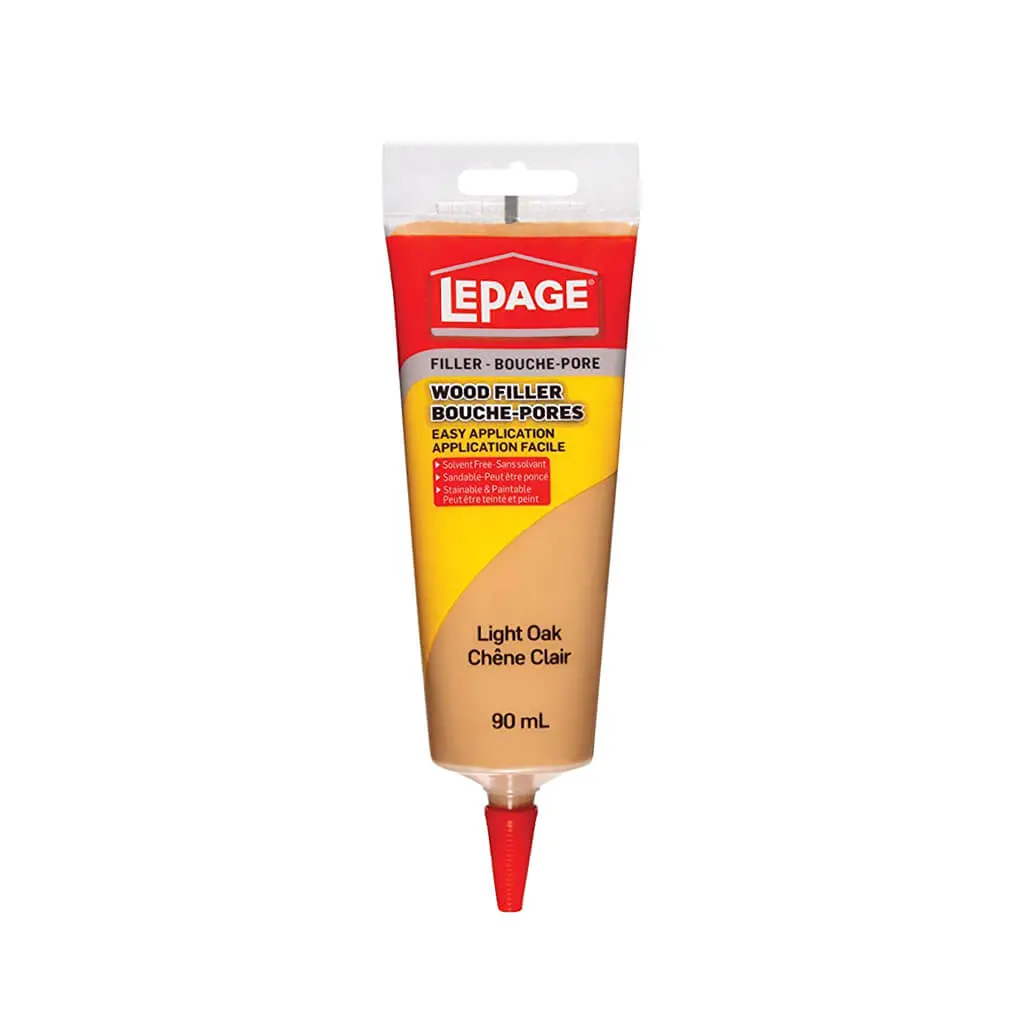 Lepage 393935 90Ml Light Oak Tinted Wood Filler 1