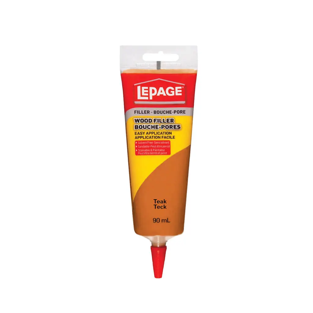 Lepage 393936 90Ml Teak Tinted Wood Filler 1