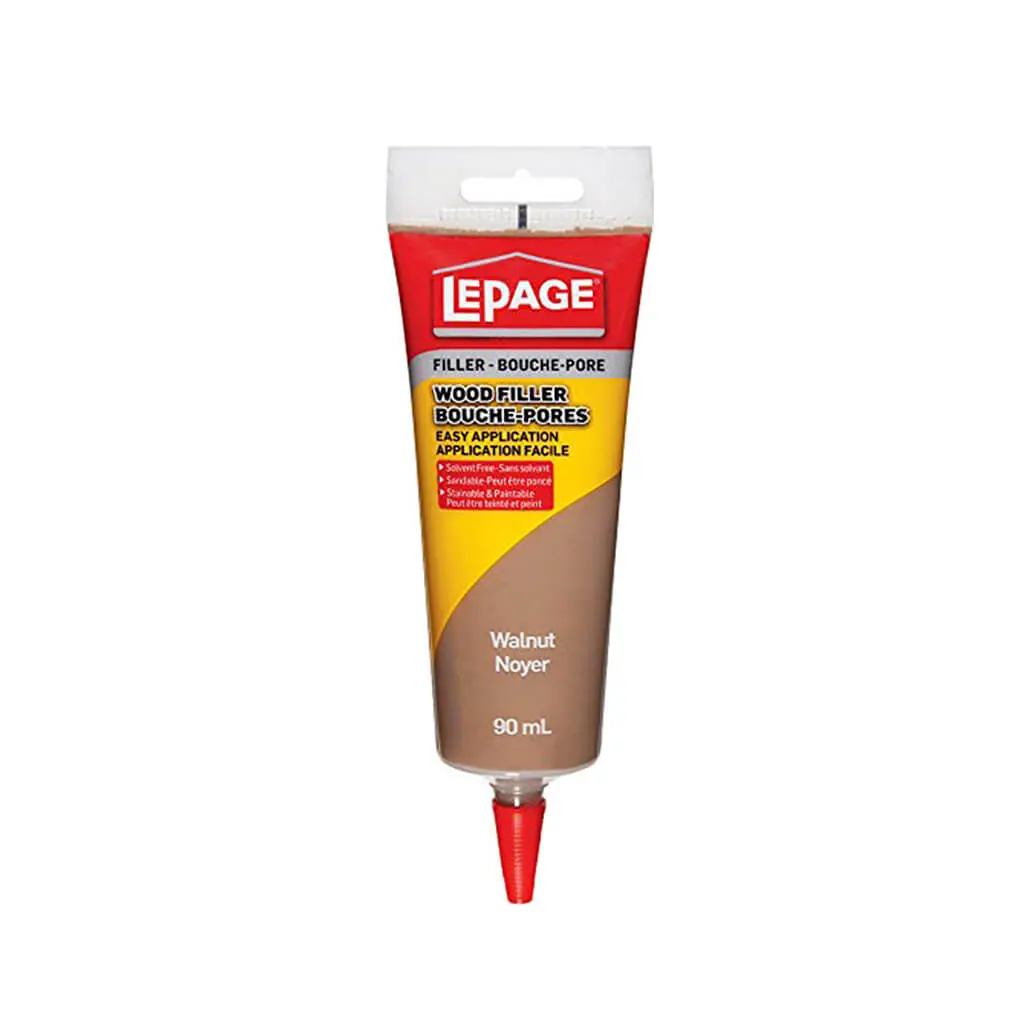Lepage 393937 90Ml Walnut Tinted Wood Filler 1