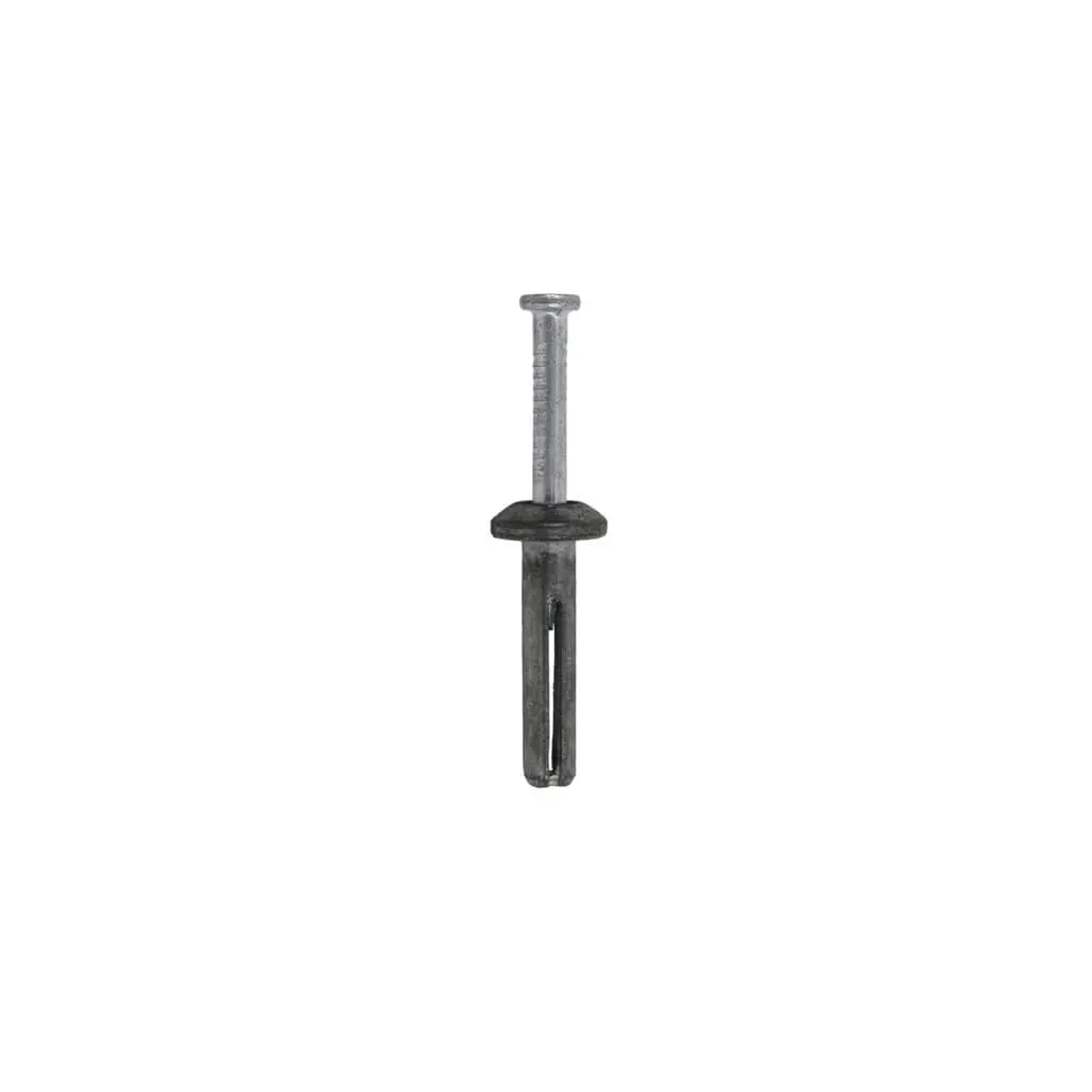 Deawlt Powers 02802 3/16 In. X 7/8 In. Zamac Nailin Mushroom Head Carbon Steel Nail Anchor (100-Pack) 1