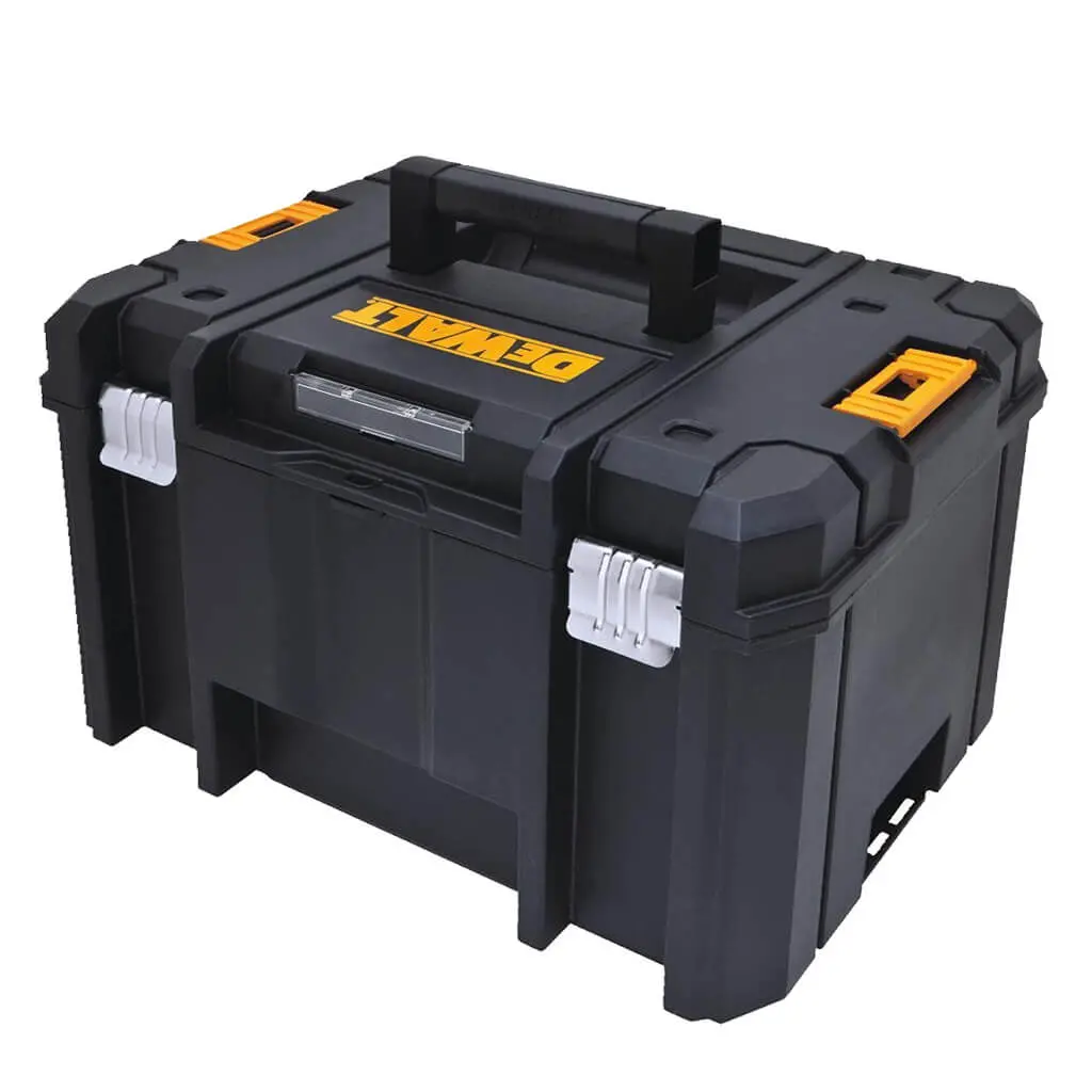 Dewalt Dwst17806 Tstak 44 Lb. Load Flat Top Deep Storage Box 1