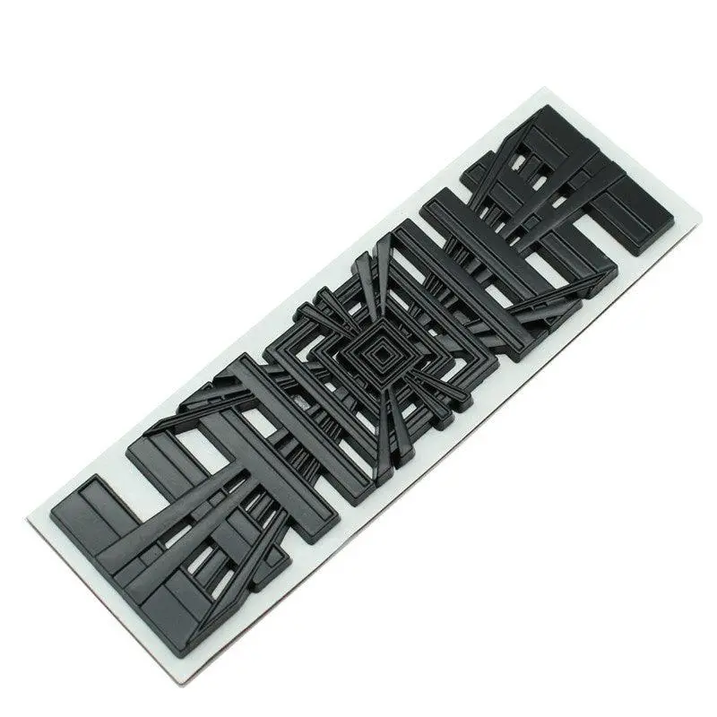 Plaid Spaceballs Tribute For Tesla, Die-Cast Aluminum Badge Trunk Emblem - For All Tesla Models 4