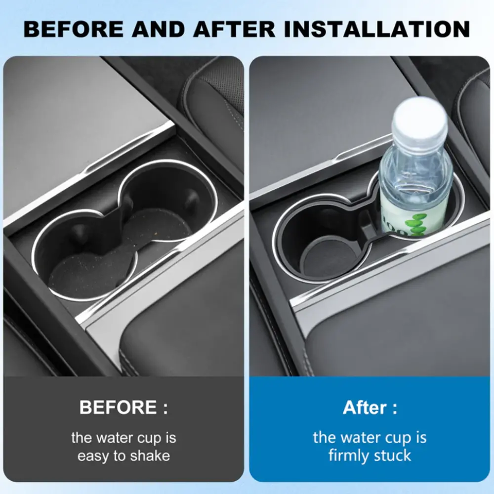 Cup Holder Insert For Tesla Model Y Juniper 2025+ 2