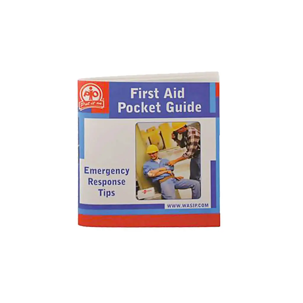 Wasip F3081100 First Aid English/French Pocket Guide 1