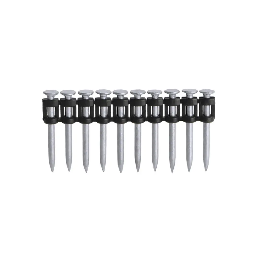 Duradrive 1-1/4 In. Galvanized Flat Head Collated Concrete Drive Pins (1,000-Pack) 1