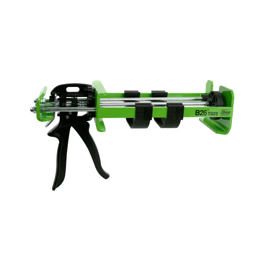 Albion B26t825 75Ml/300Ml Twin 26:1 Drive 10:1/2:1 Mix Metal Cartridge Manual Multi-Component Caulking Gun 1