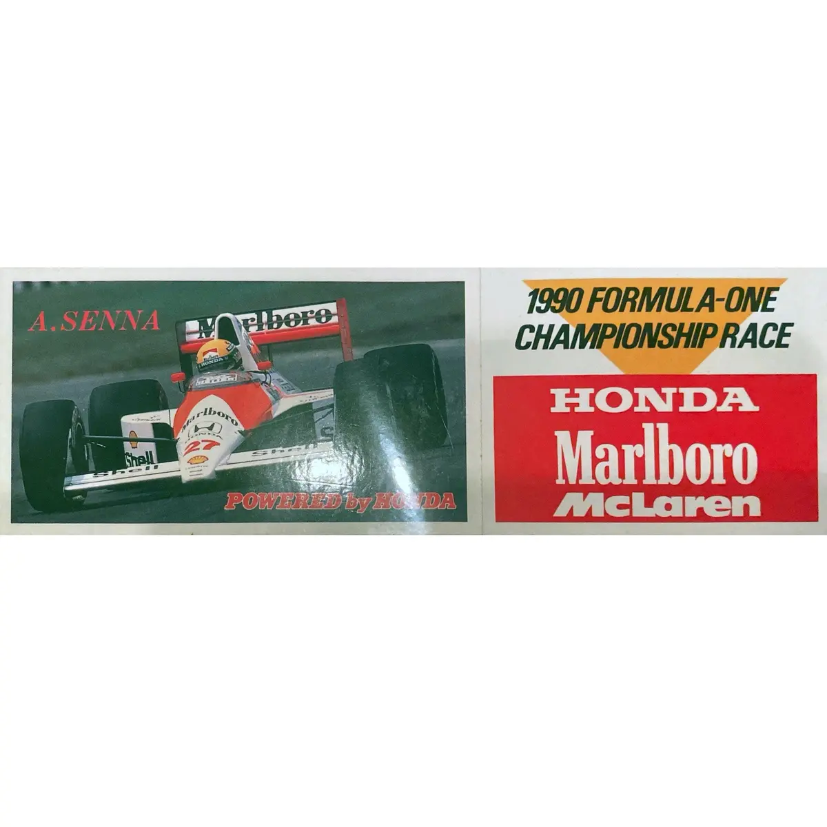 Honda Marlboro Mclaren - World Championship 90 1