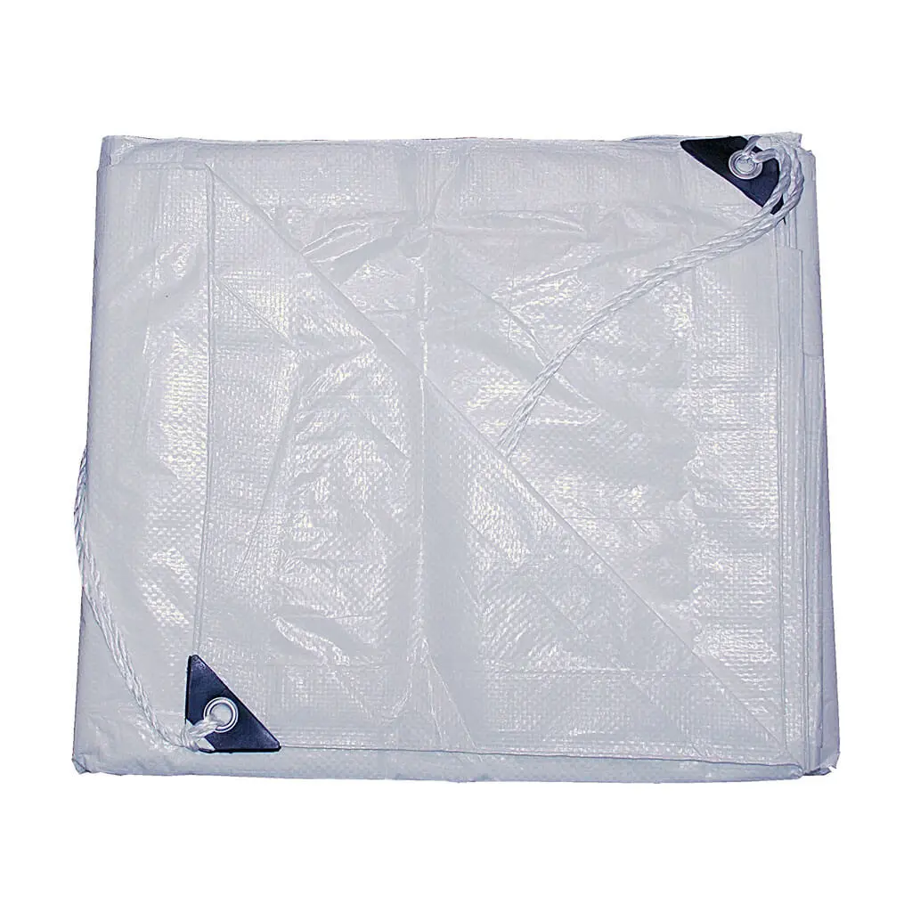 Toolway 181529 15 Ft. X 20 Ft. Clear Heavy-Duty Tarp 1