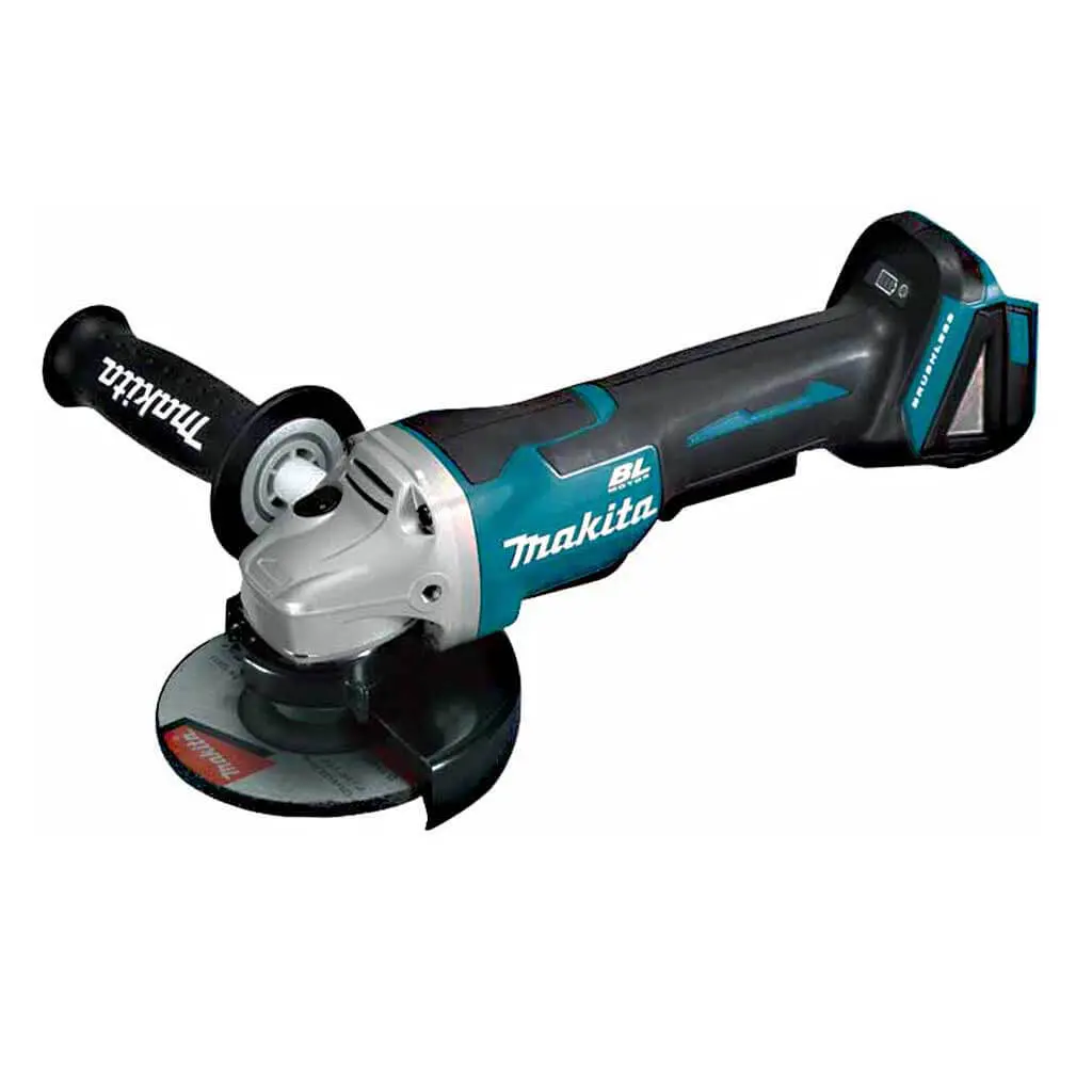 Makita Dga504z 18-Volt Lxt Lithium-Ion 5 In. Brushless Angle Grinder With Thumb Switch (Tool Only) 1