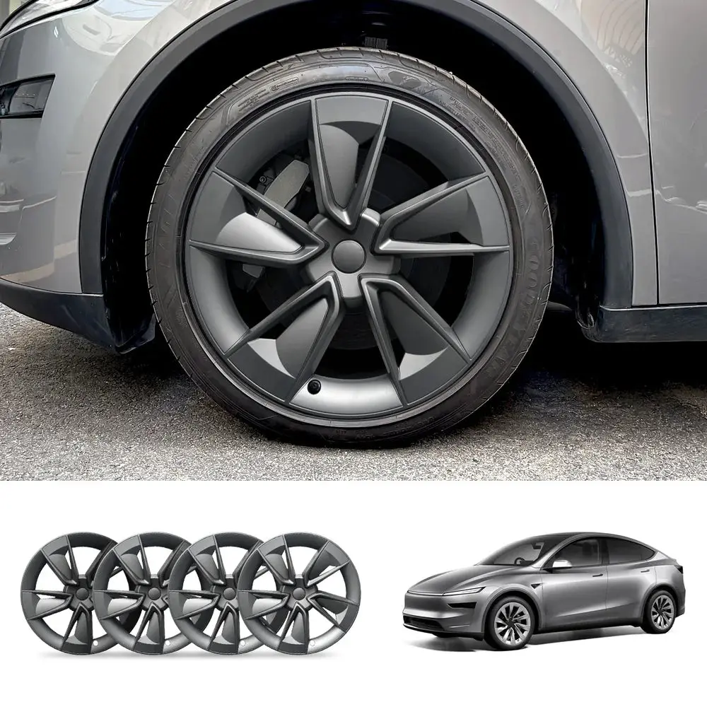 19'' Crossflow Wheel Cover Hubcaps For Tesla Model Y Juniper 2025+(4Pcs)- Inspired By The Model 3 Highland Performance 4