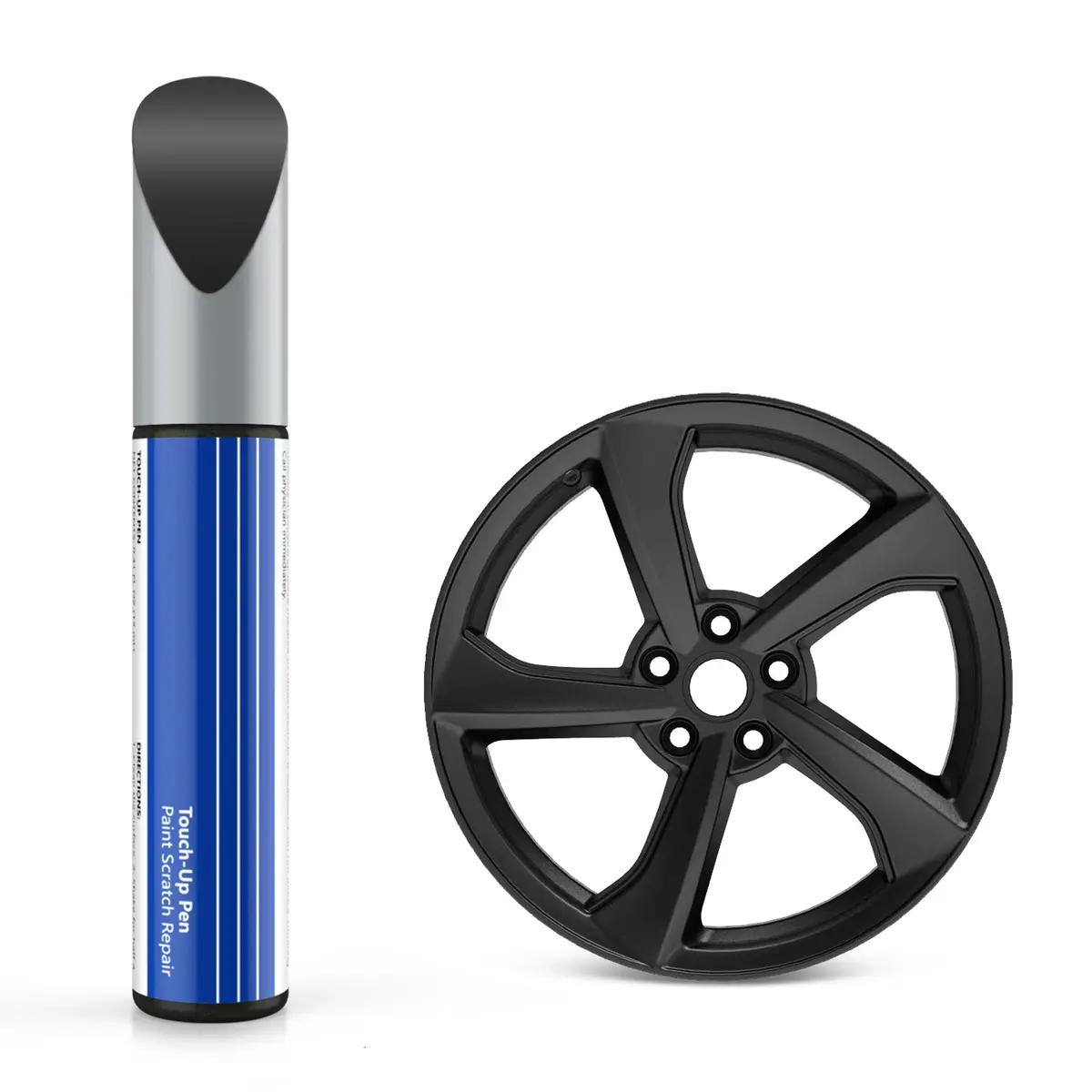 Wheel Rims & Covers Touch Up Paint For Tesla Model Y Juniper – Diy Curb Rash Repair With Color-Matched Paint 1