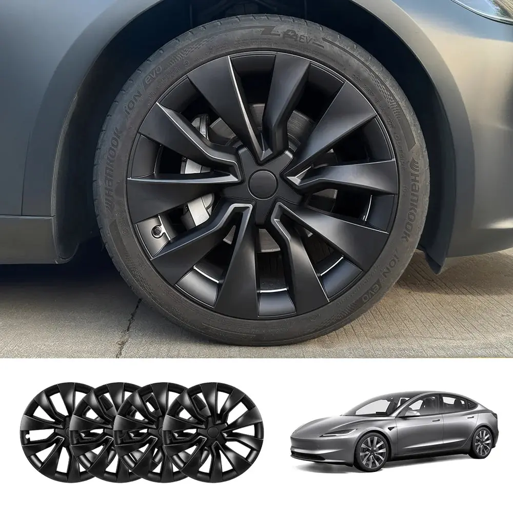 19'' Nova Hubcaps Wheel Covers – Oem Style For Tesla Model 3 Highland 2024+ 1