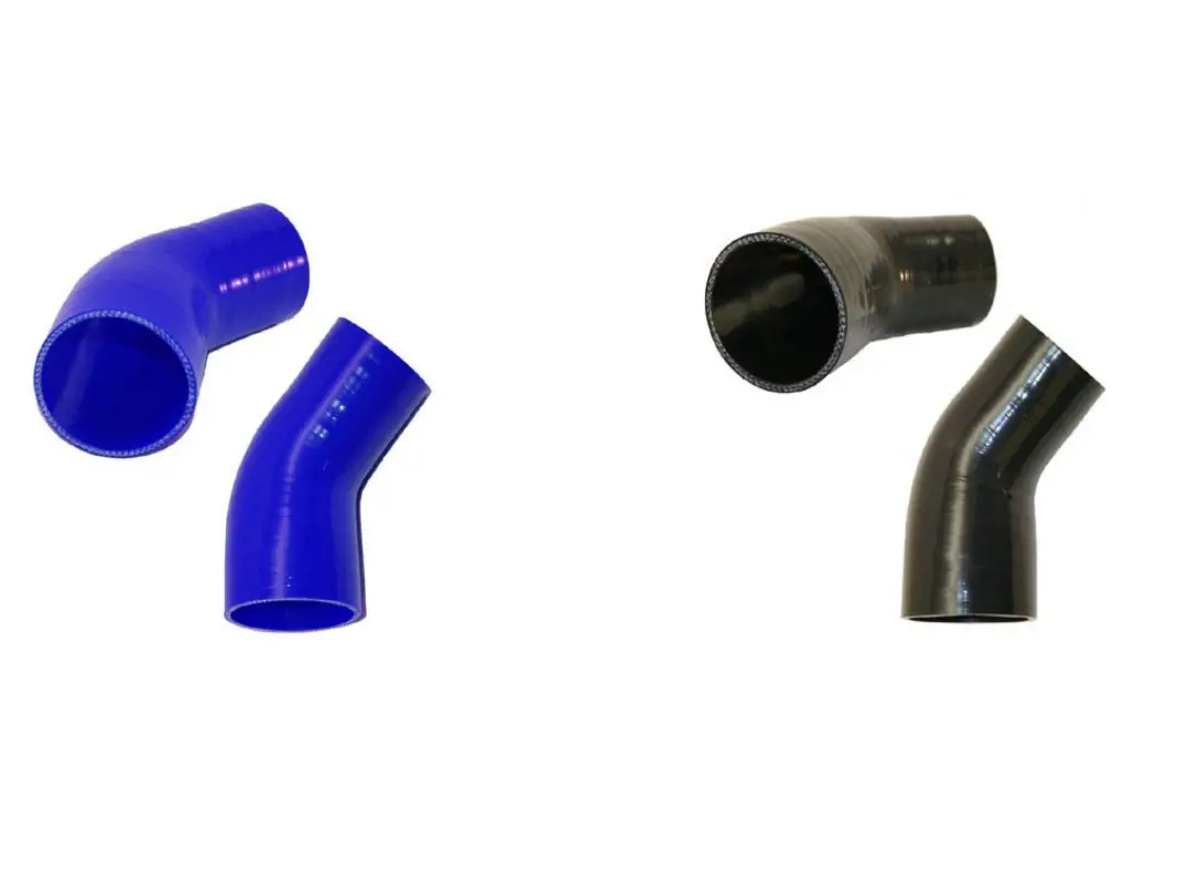 4.0" To 2.5" 45° Silicone Reducer 1