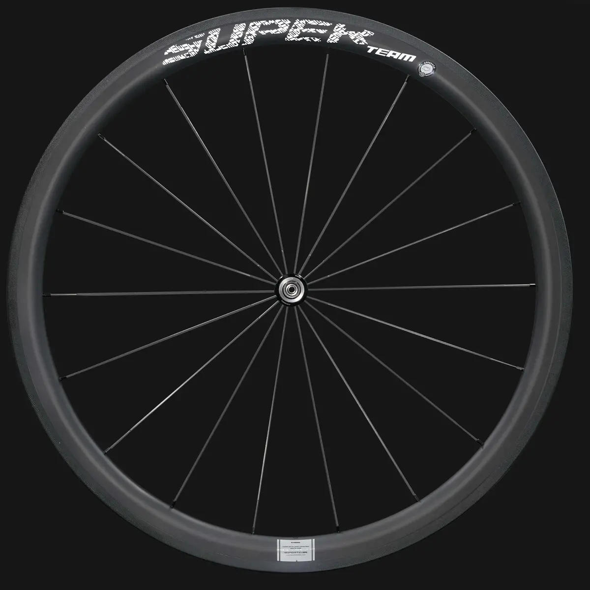 Classic Pro R25-38 Carbon Wheelset Rim Brake White Decals 1